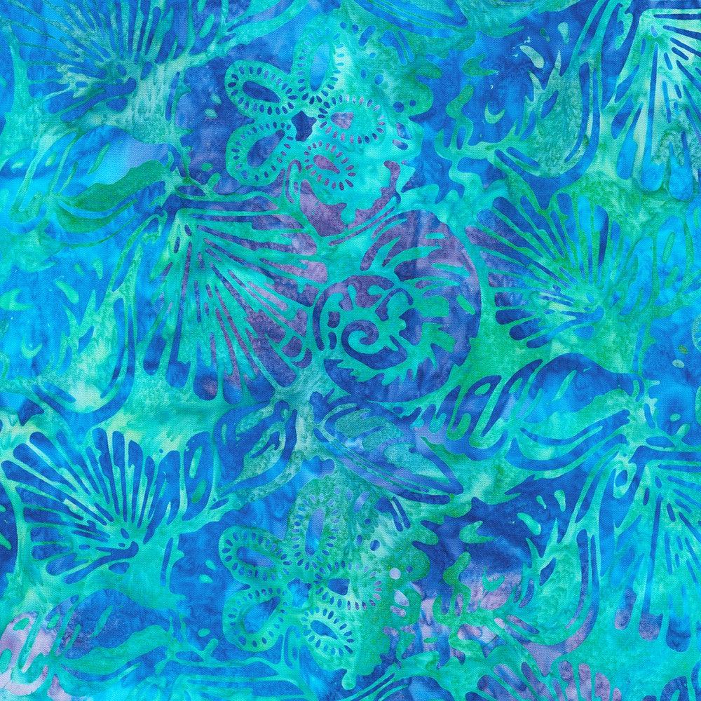 Robert Kaufman Artisan Batiks Seashore Lagoon Sea Batik Fabric