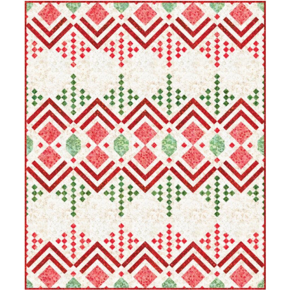 Artisan Batiks:Joyful Holidays Deco Quilt Kit