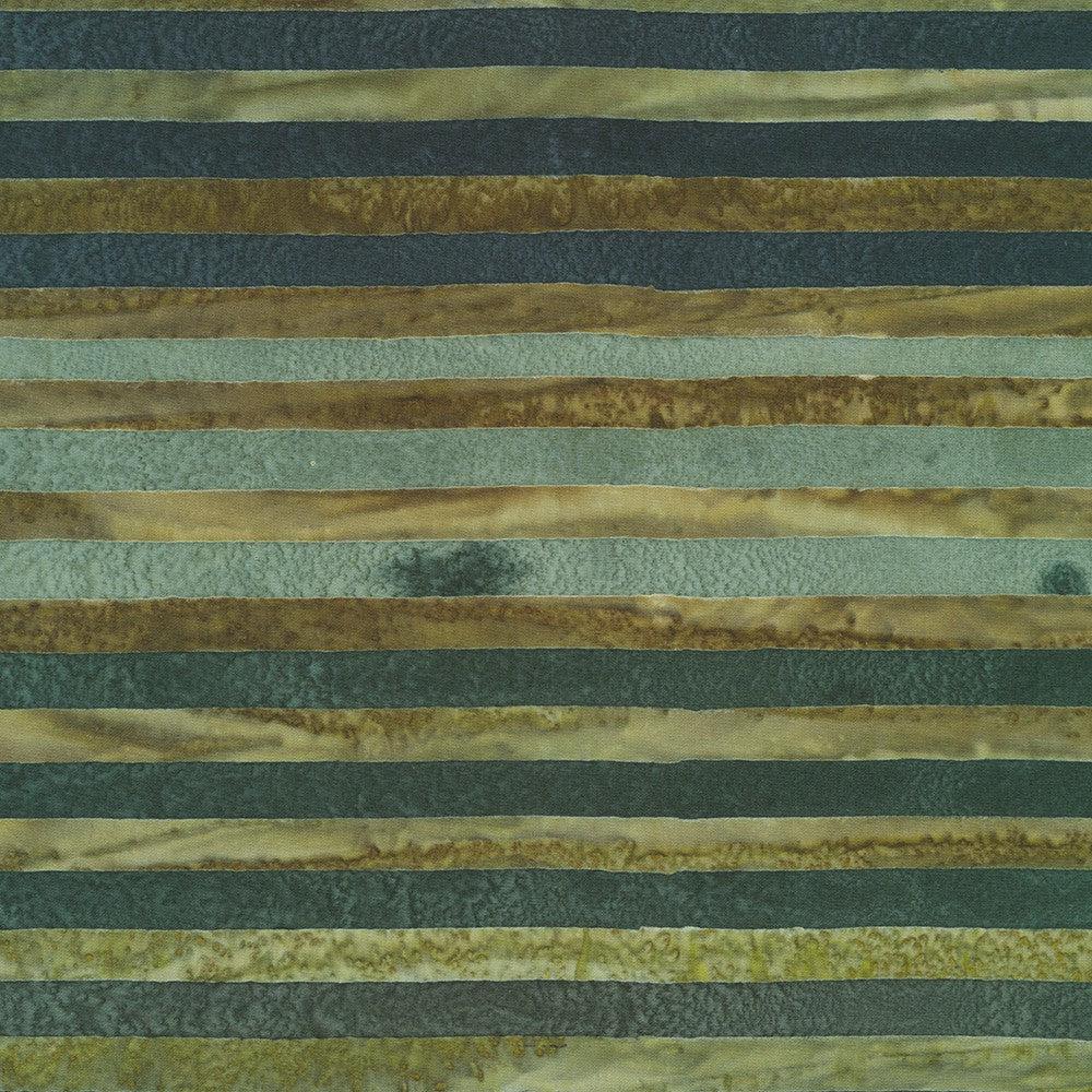 Artisan Batiks:World of Stripes Slate Batik Fabric