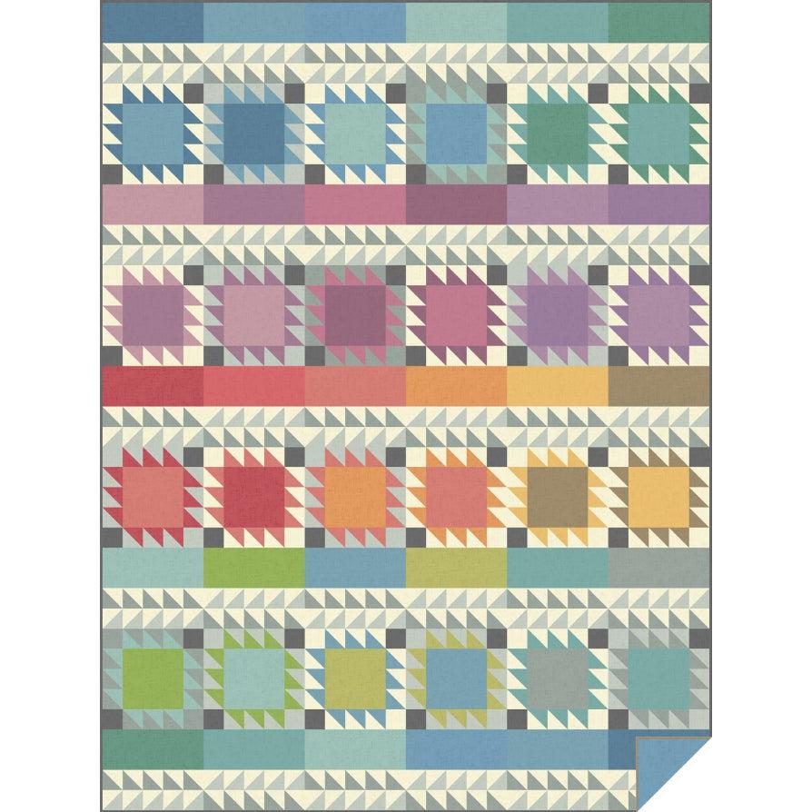 Artisan Cottage Blanket Quilt Pattern - Free Digital Download