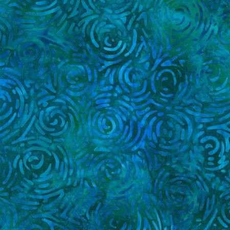 Artisian Batiks: Celestial  Astral Swirls Batik Fabric