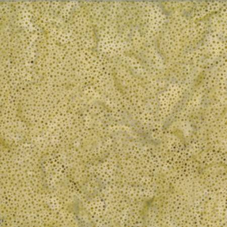 Asparagus Bali Dots Batik Fabric