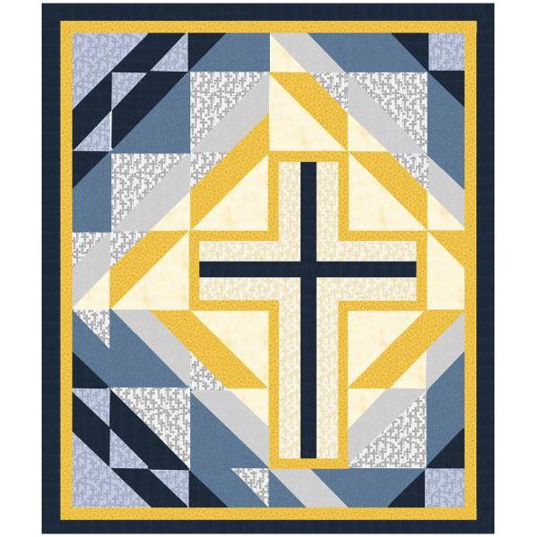 At the Cross Quilt Pattern - Free Digital Download-Windham Fabrics-My Favorite Quilt Store