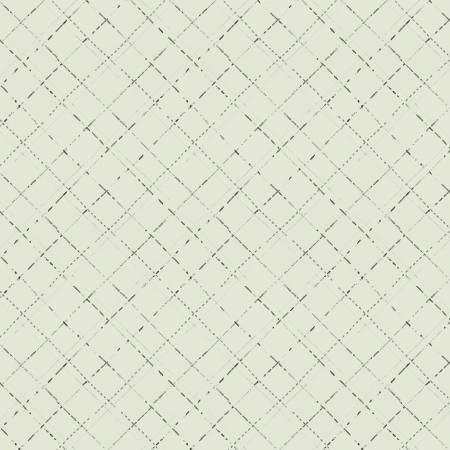 Au Naturel Green Diagonal Plaid Fabric-Wilmington Prints-My Favorite Quilt Store