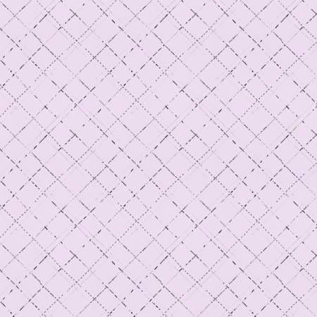 Au Naturel Purple Diagonal Plaid Fabric