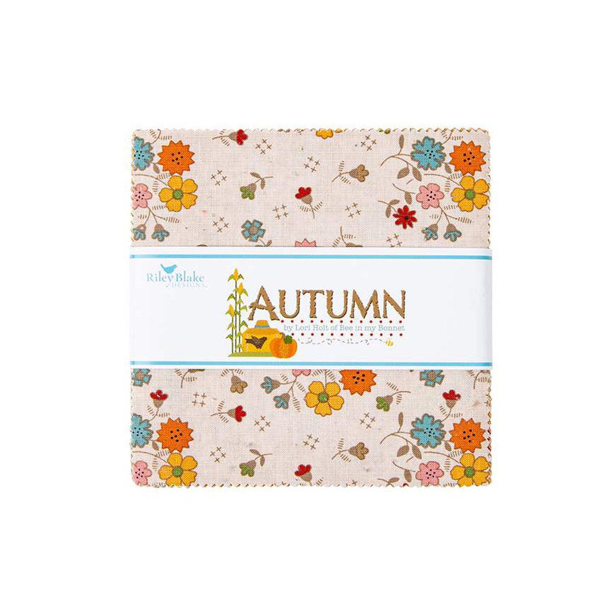Autumn 5" Charm Pack-Riley Blake Fabrics-My Favorite Quilt Store
