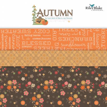 Autumn 5" Charm Pack-Riley Blake Fabrics-My Favorite Quilt Store