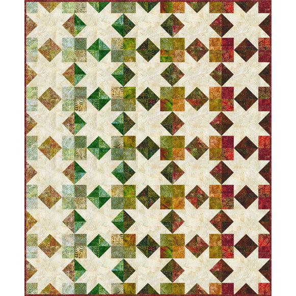 Autumn Trails Corsage Quilt Pattern - Free Pattern Download-Robert Kaufman-My Favorite Quilt Store