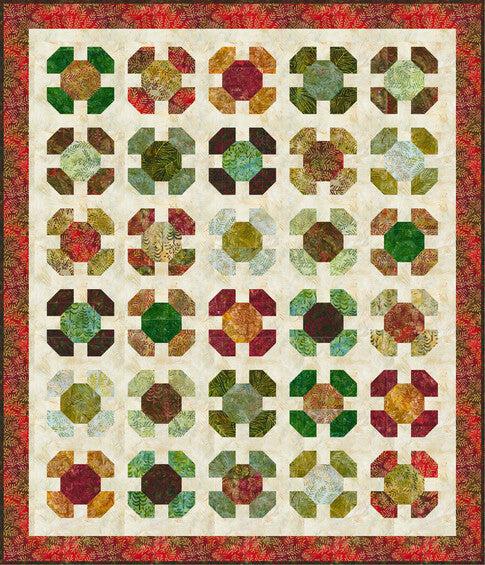 Autumn Trails Florance Quilt Pattern - Free Pattern Download-Robert Kaufman-My Favorite Quilt Store