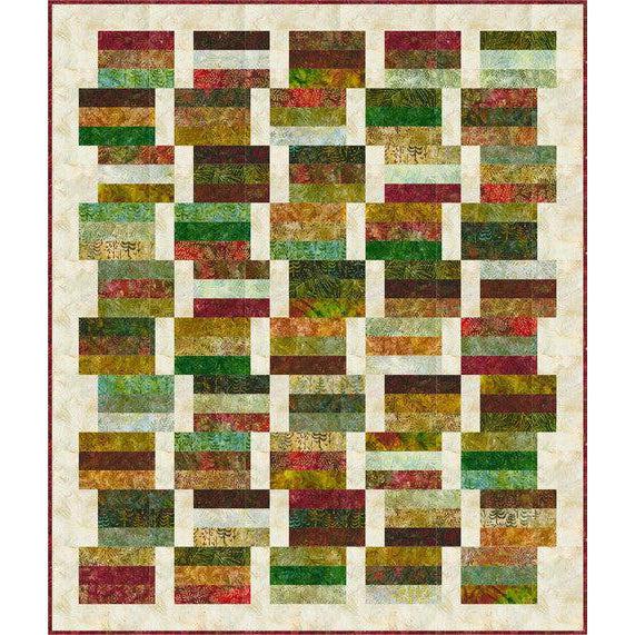 Autumn Trails Quilt Pattern - Free Pattern Download-Robert Kaufman-My Favorite Quilt Store