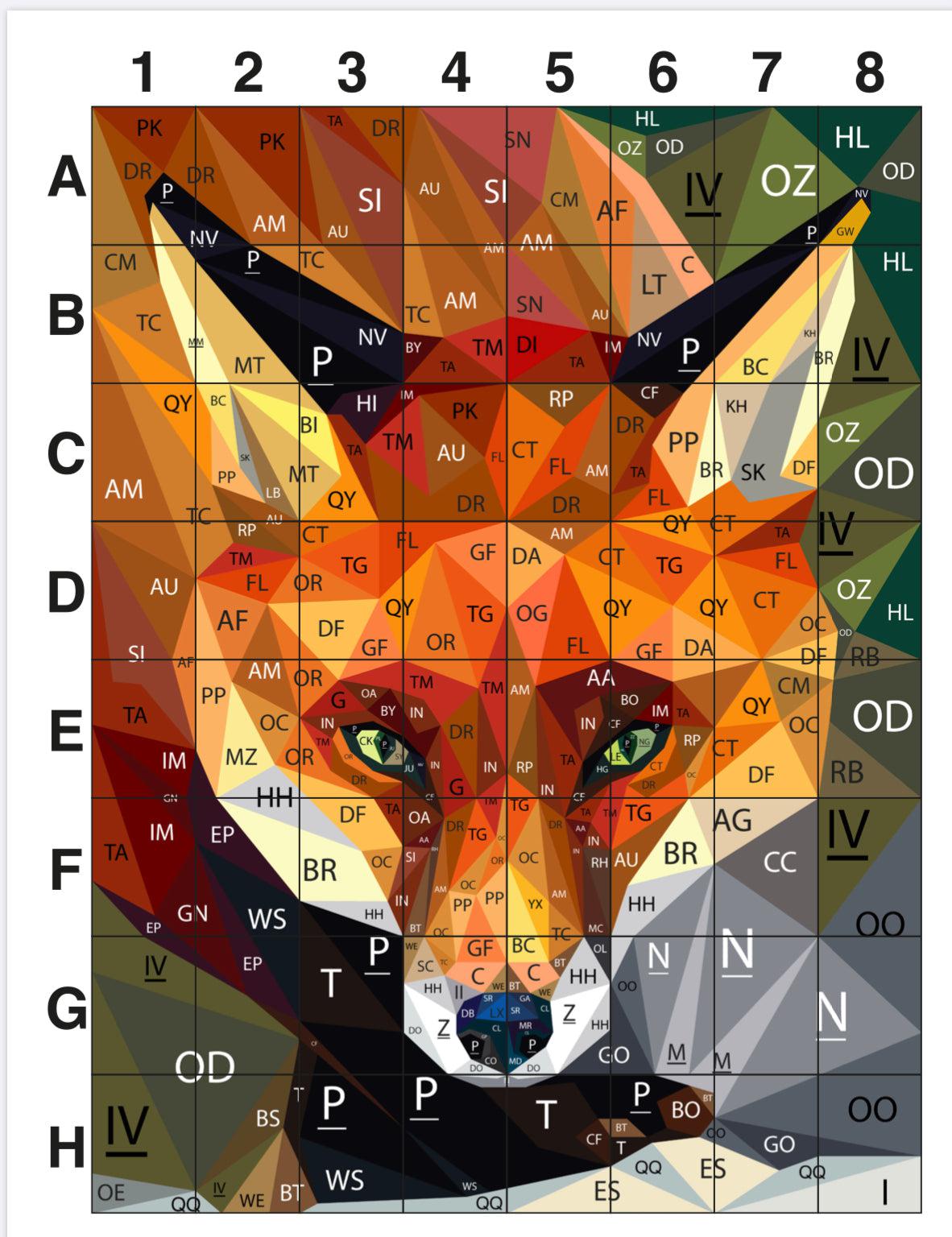 Autumn the Fox Pattern-Legit Kits-My Favorite Quilt Store