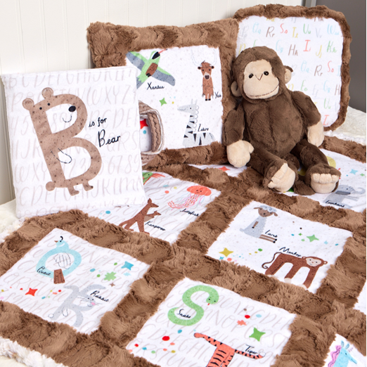 B is for Bear Quilt Pattern - Digital Download