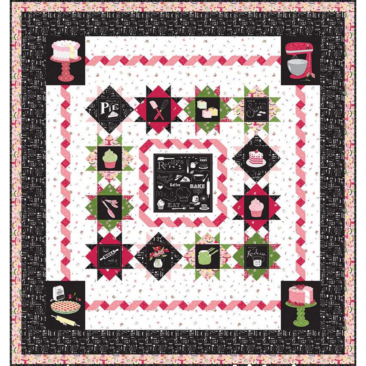 Bake Off Quilt Pattern-Riley Blake Fabrics-My Favorite Quilt Store