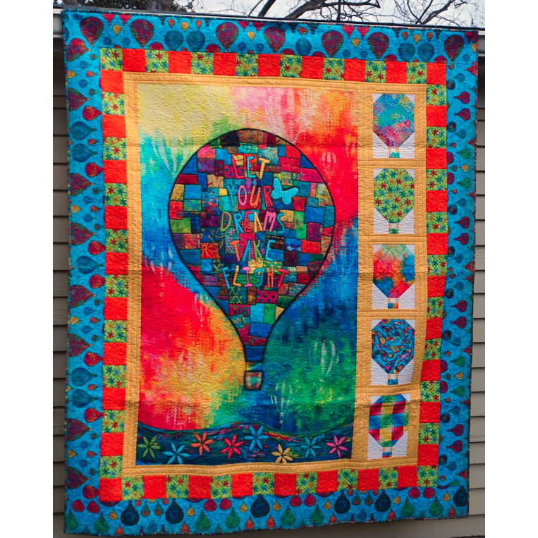 Balloon Festival Quilt Pattern - Free Digital Download-Free Spirit Fabrics-My Favorite Quilt Store