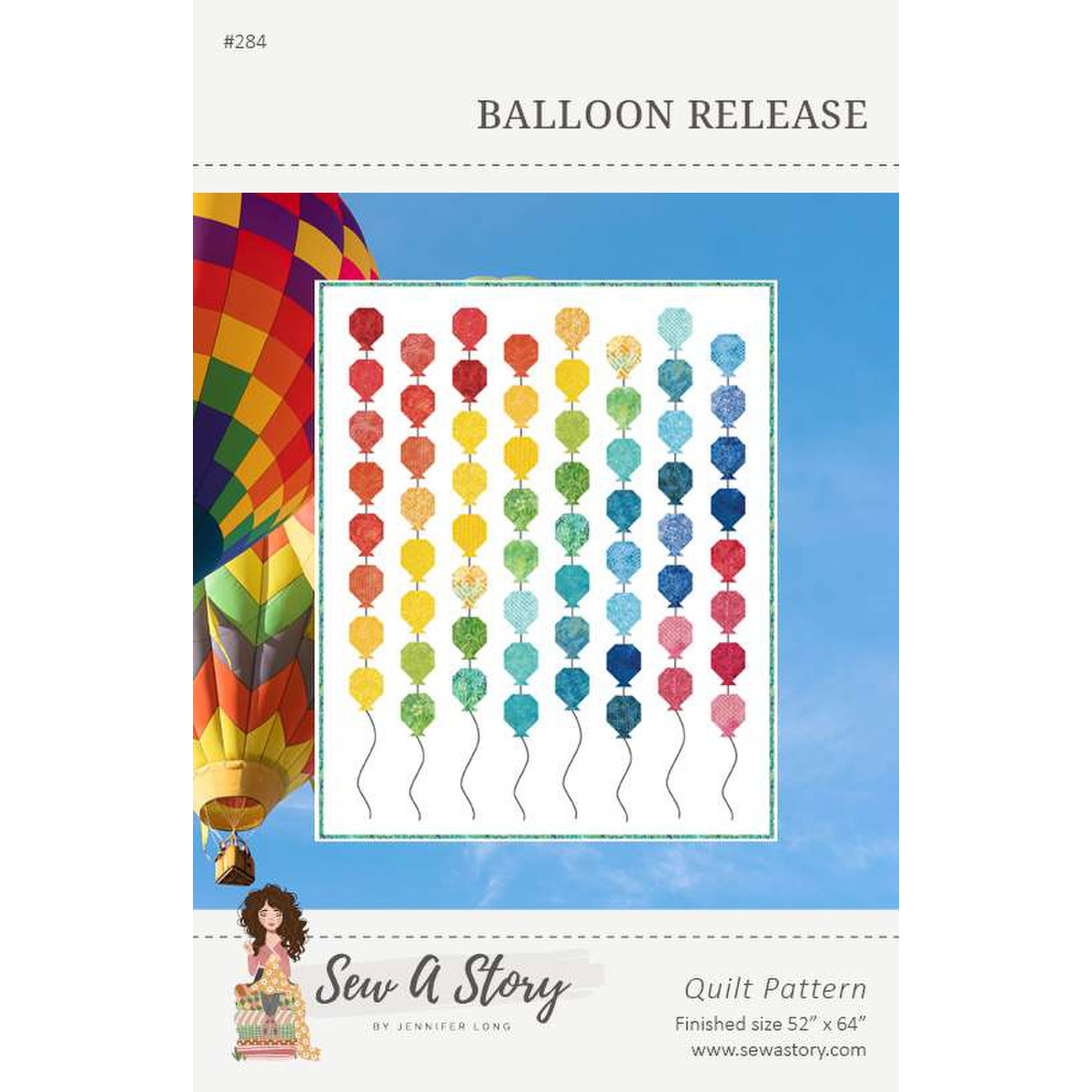 Balloon Release Quilt Pattern-Riley Blake Fabrics-My Favorite Quilt Store