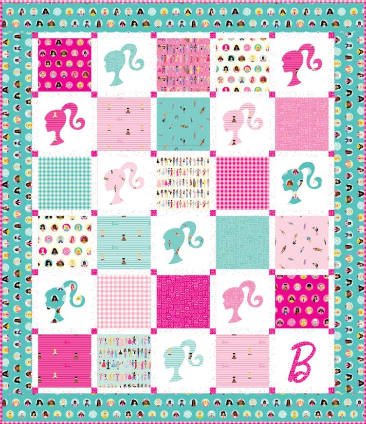 Barbie Girl Quilt Pattern - Free Digital Download-Riley Blake Fabrics-My Favorite Quilt Store