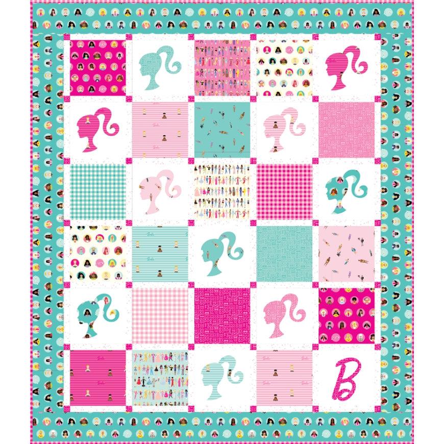 Barbie Girl Quilt Pattern - Free Digital Download-Riley Blake Fabrics-My Favorite Quilt Store