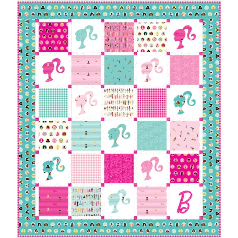 Barbie™  World Barbie™ Girl Quilt Kit