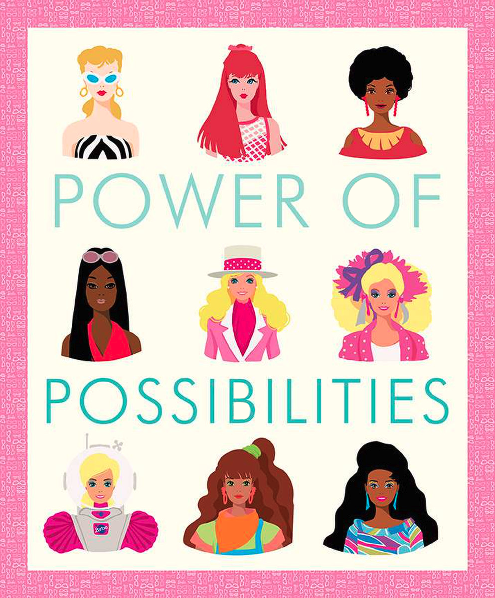 Barbie™ World Power of Possibilities 36" Panel-Riley Blake Fabrics-My Favorite Quilt Store