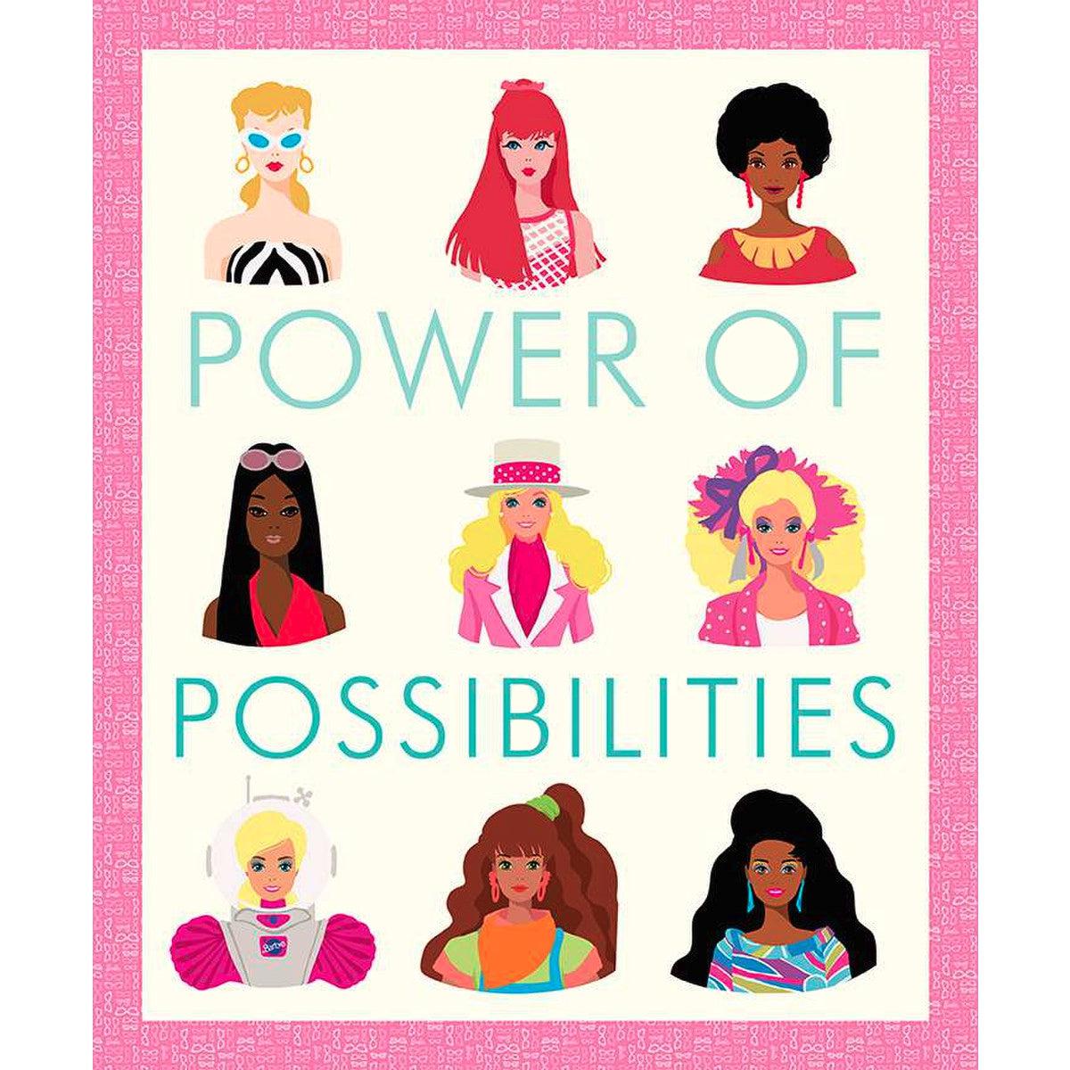Barbie™ World Power of Possibilities 36" Panel-Riley Blake Fabrics-My Favorite Quilt Store