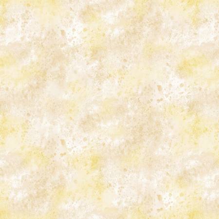 Barnyard Babies Yellow Soft Splatter Texture Fabric