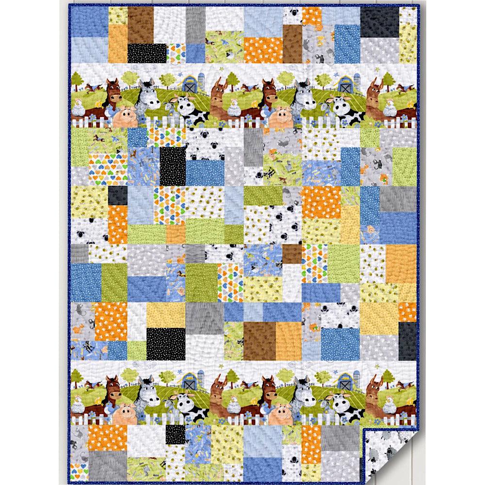 Barnyard Blues Patch Quilt Kit