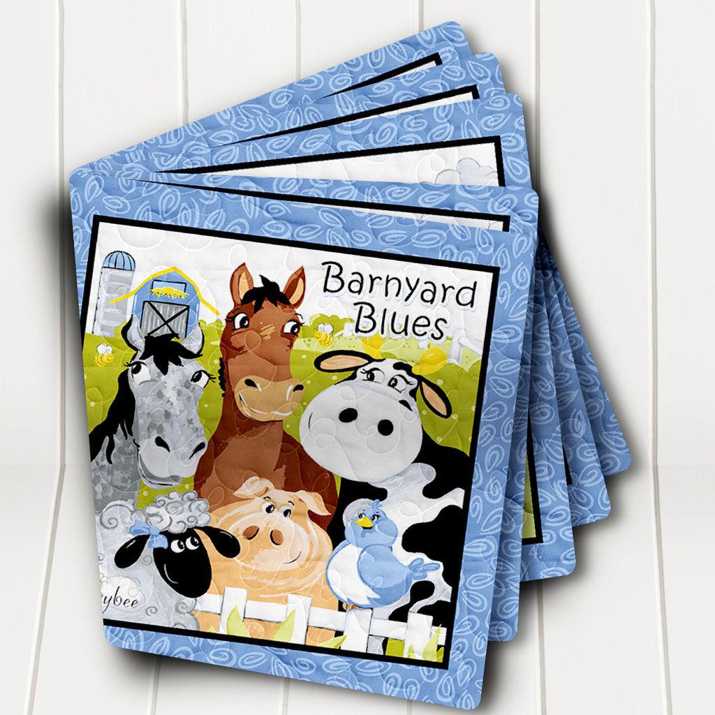 Barnyard Blues Soft Book Pattern - Free Pattern Download-Susybee-My Favorite Quilt Store