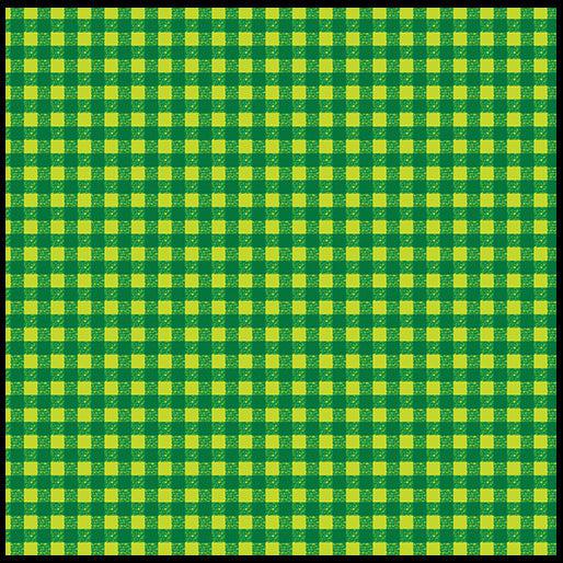 Barnyard Rules Green Gingham Fabric-Benartex Fabrics-My Favorite Quilt Store