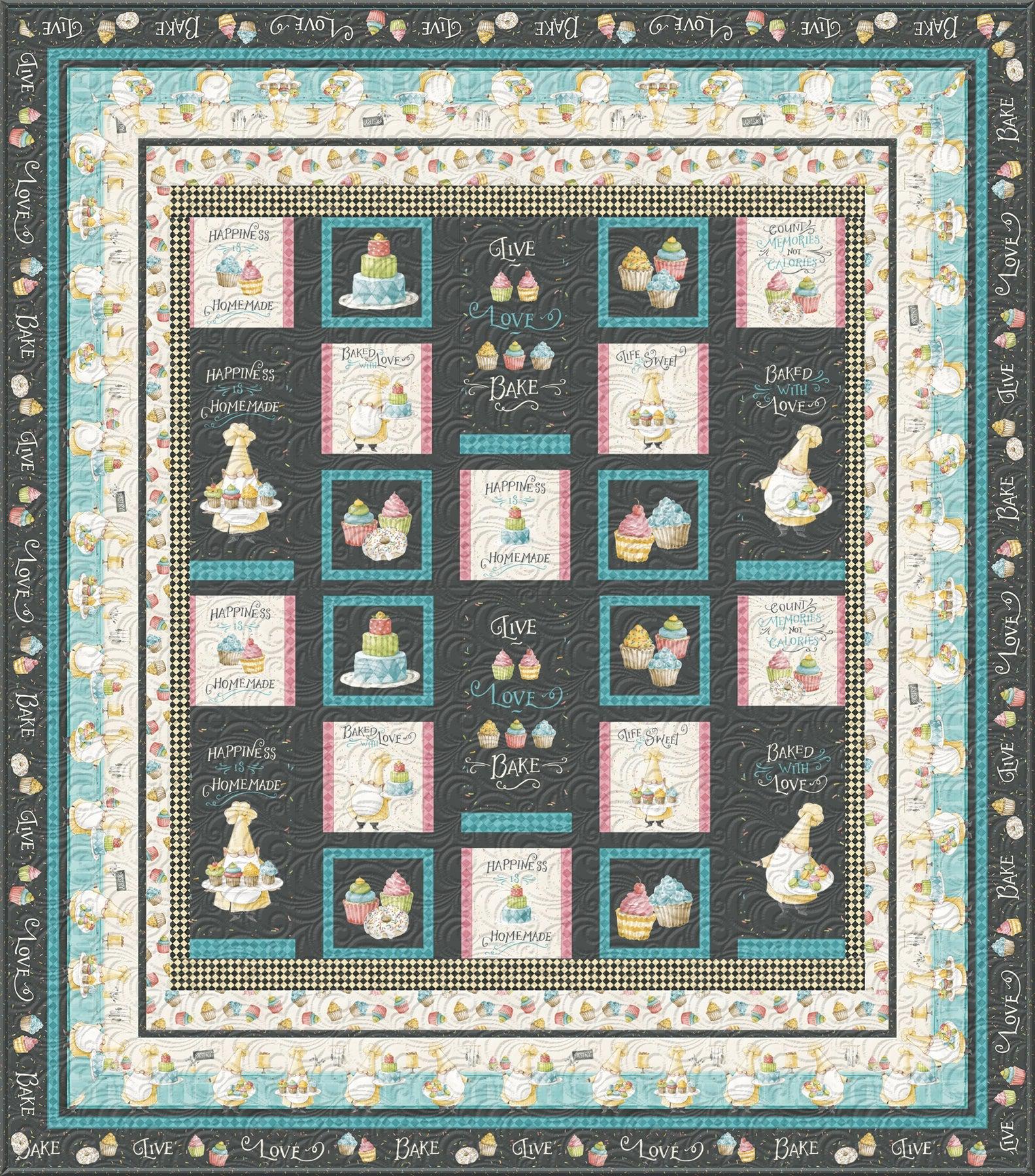 Basic Extra Large Throw 6 Quilt Pattern - Free Digital Download-Wilmington Prints-My Favorite Quilt Store