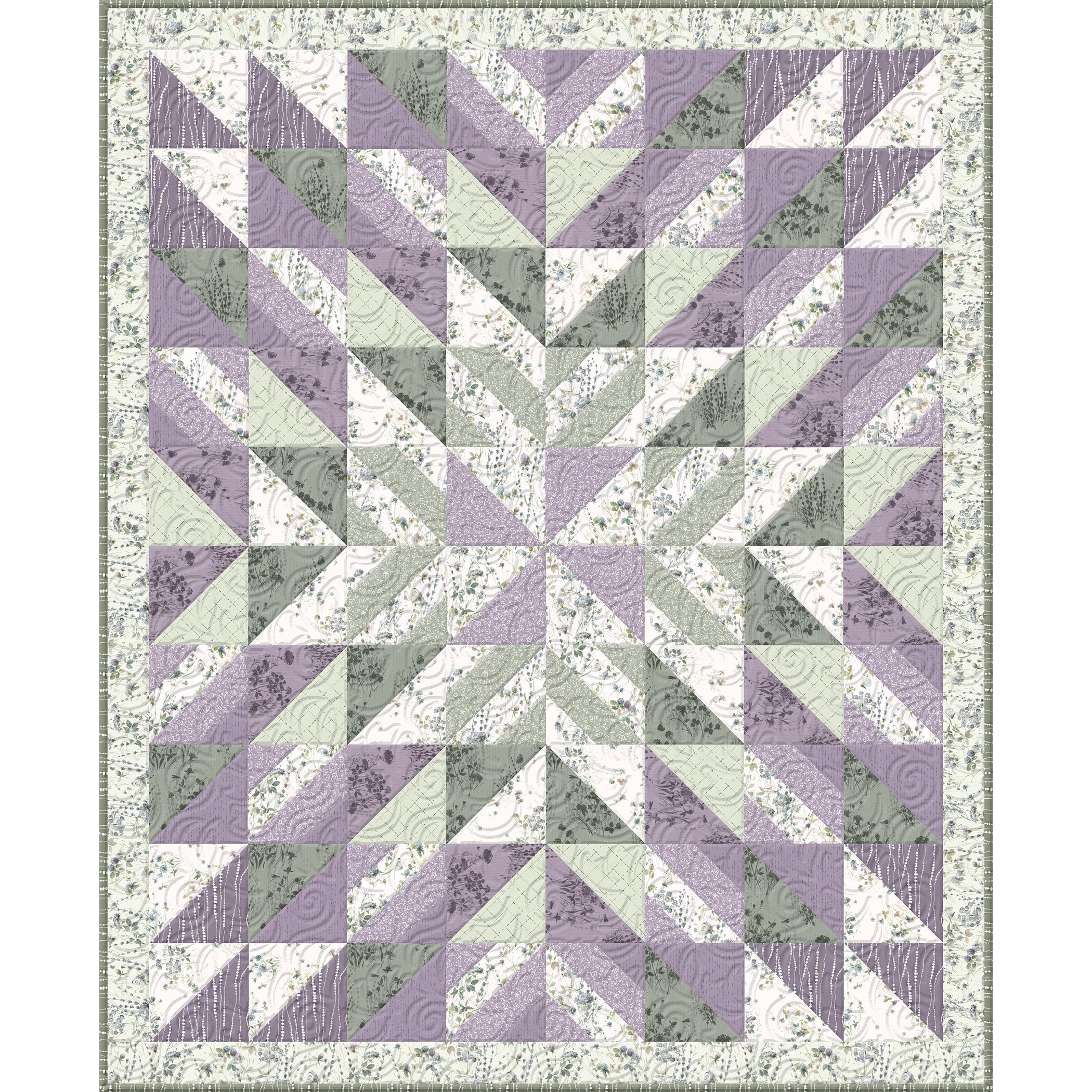 Basic Medium Throw Quilt #13 - Free Digital Download-Wilmington Prints-My Favorite Quilt Store