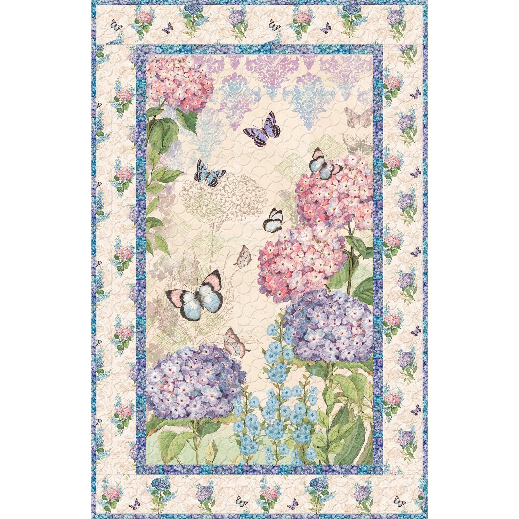 Basic Panel Quilt #1 - Free Digital Download-Wilmington Prints-My Favorite Quilt Store