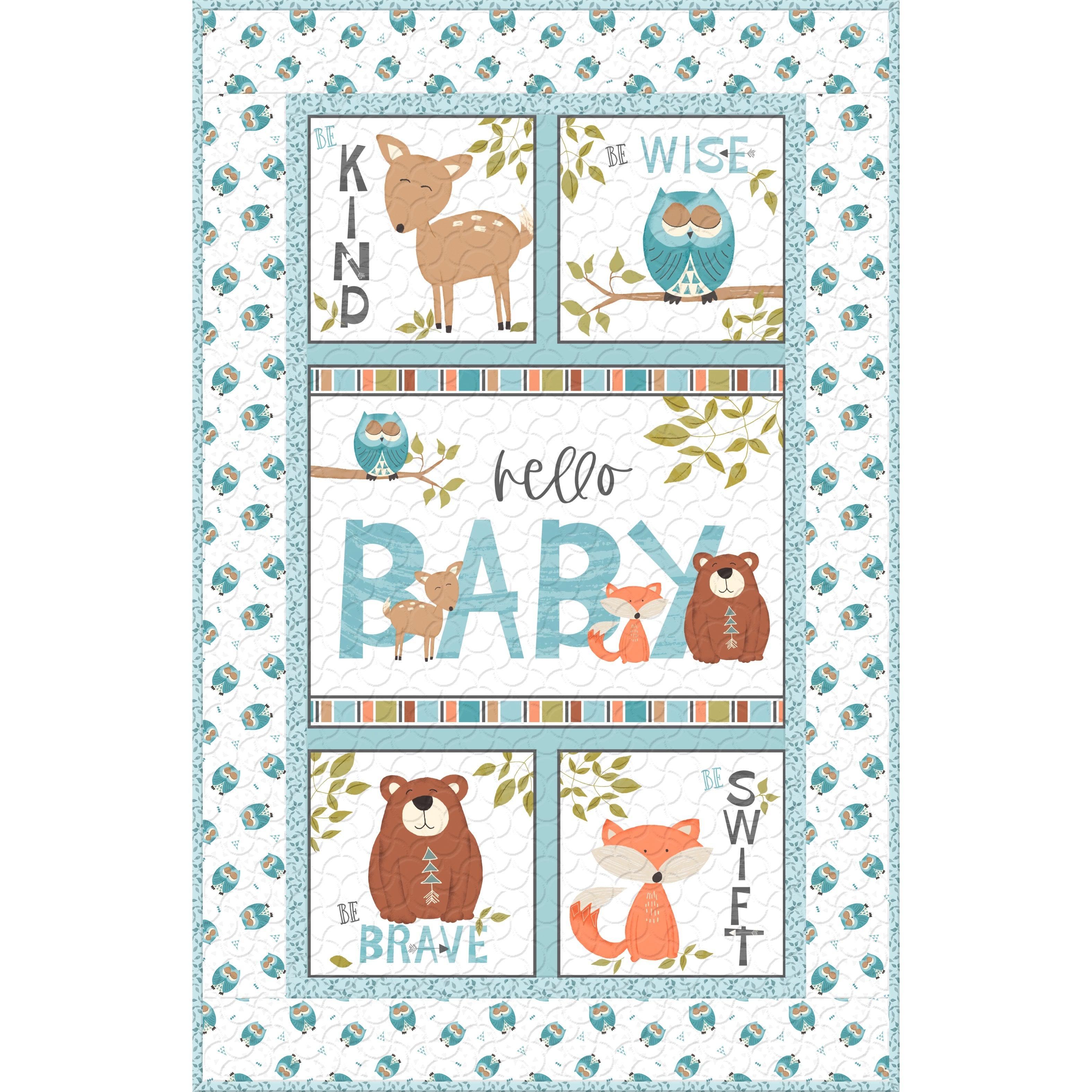 Basic Panel Quilt #1 - Free Digital Download