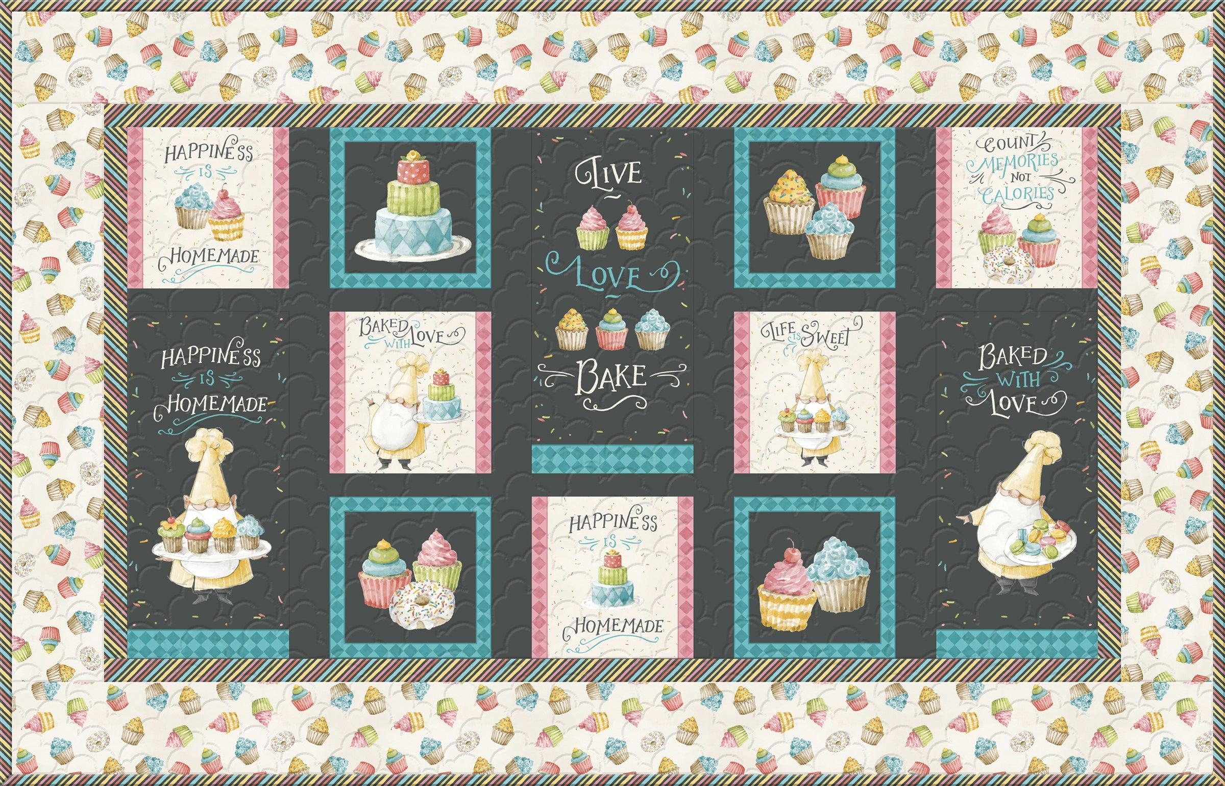 Basic Panel Quilt #13 - Free Digital Download-Wilmington Prints-My Favorite Quilt Store