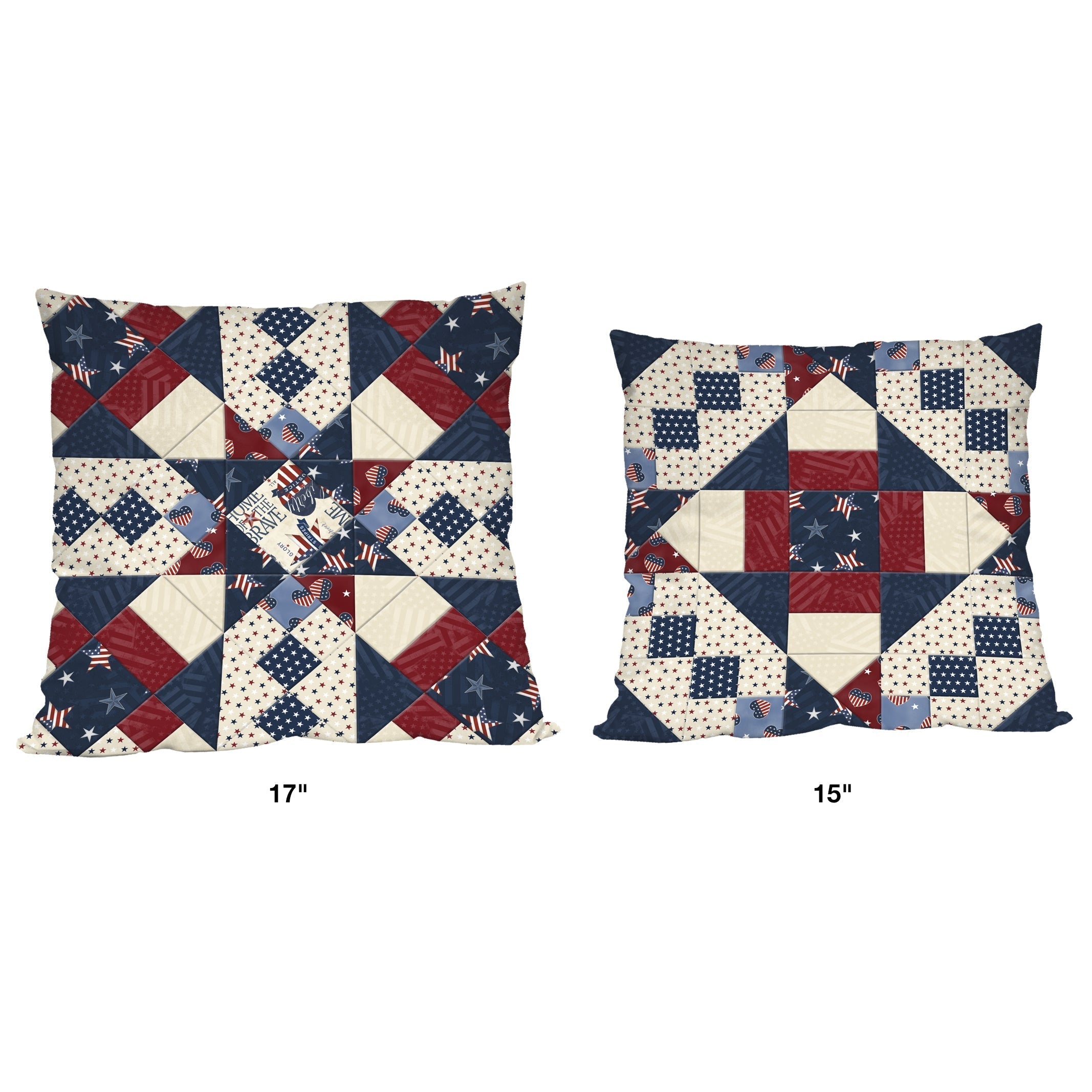Basic Patchwork Pillows - Free Digital Download-Wilmington Prints-My Favorite Quilt Store