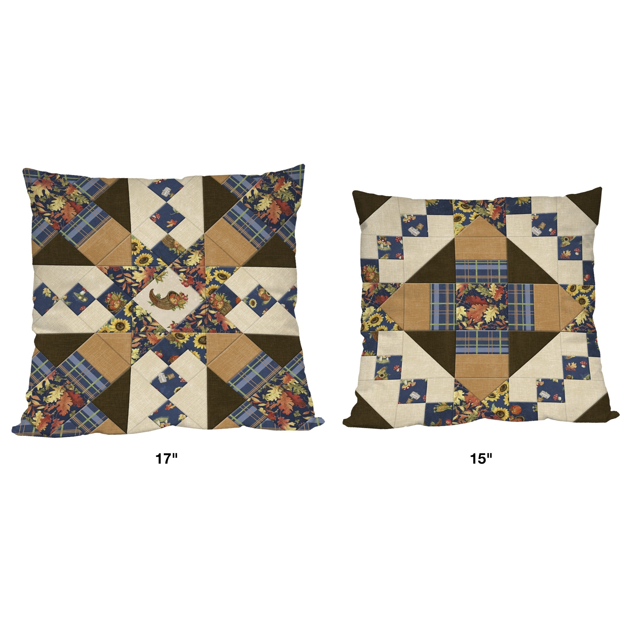 Basic Patchwork Pillows - Free Digital Download