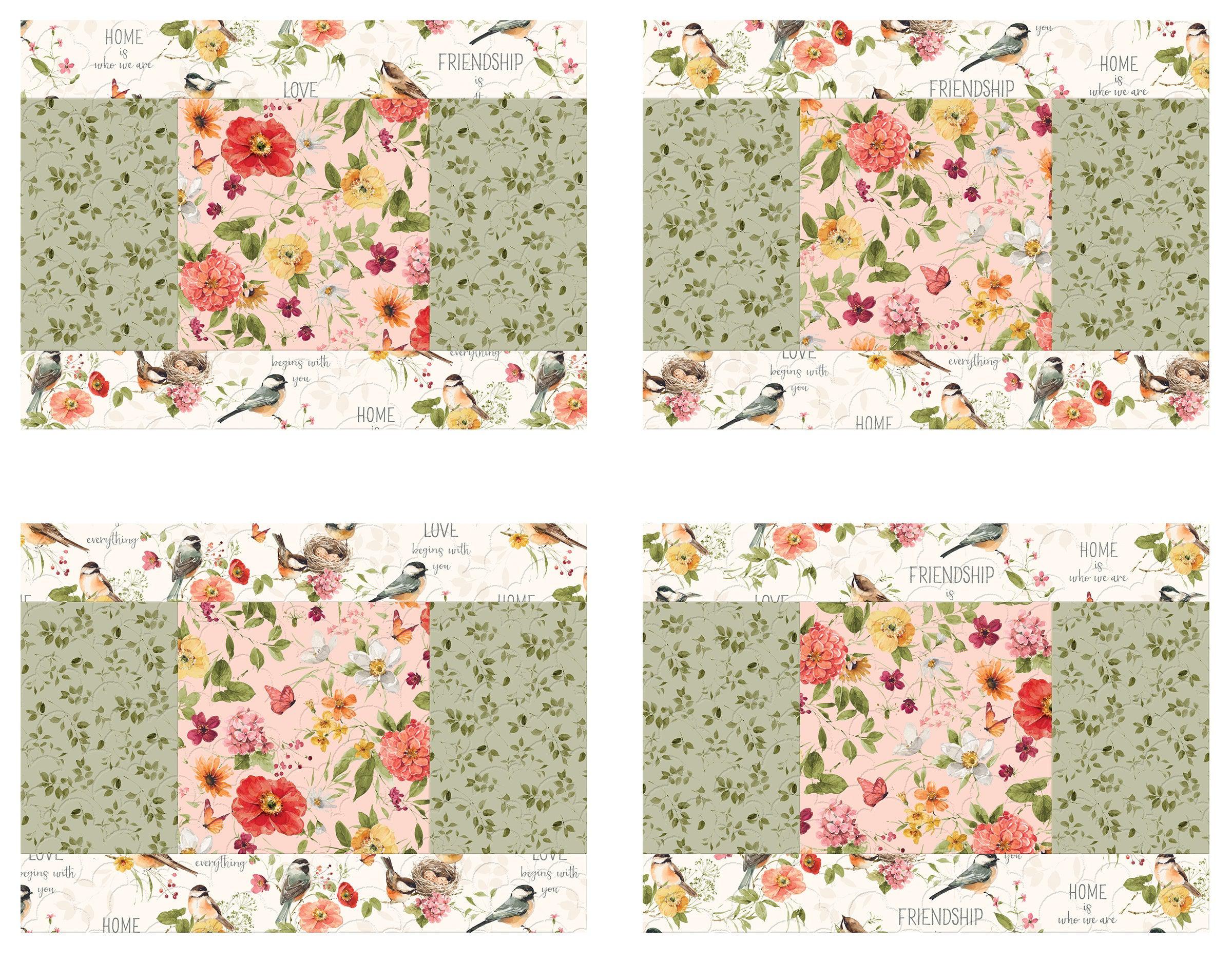 Basic Place Mat 12 - Free Digital Download-Wilmington Prints-My Favorite Quilt Store