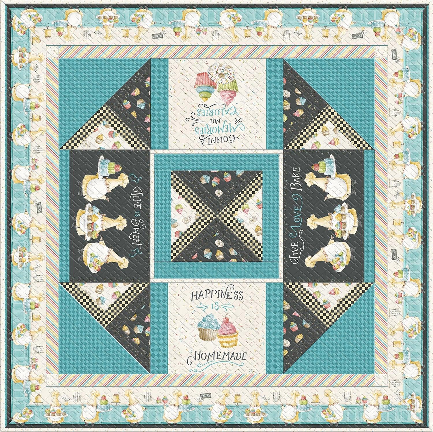 Basic Table Topper 2 Quilt Pattern - Free Digital Download-Wilmington Prints-My Favorite Quilt Store