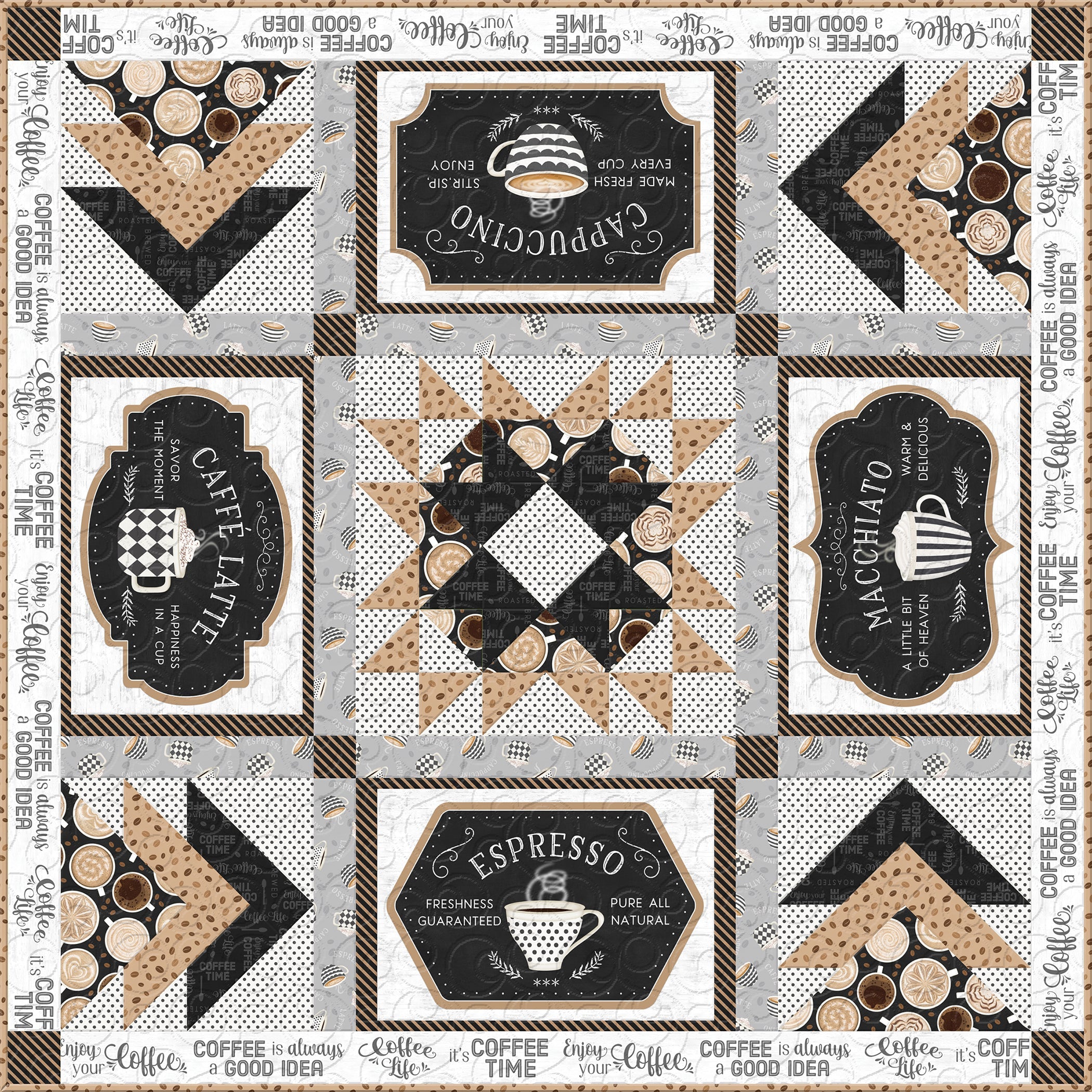 Basic Table Topper 5 - Free Digital Download-Wilmington Prints-My Favorite Quilt Store