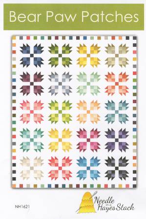 Bear Paw Patches Quilt Pattern-Needle In A Hayes Stack-My Favorite Quilt Store