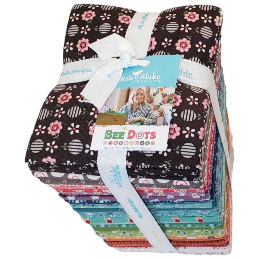 RILEY BLAKE DESIGNS Precut Fabric Prim Fat Quarter Bundle