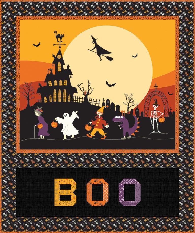 Beggar's Night Trick-or-Treat Panel Quilt Kit-Riley Blake Fabrics-My Favorite Quilt Store