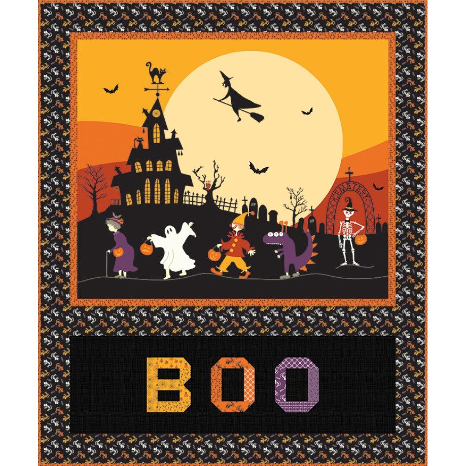 Beggar's Night Trick-or-Treat Panel Quilt Kit-Riley Blake Fabrics-My Favorite Quilt Store