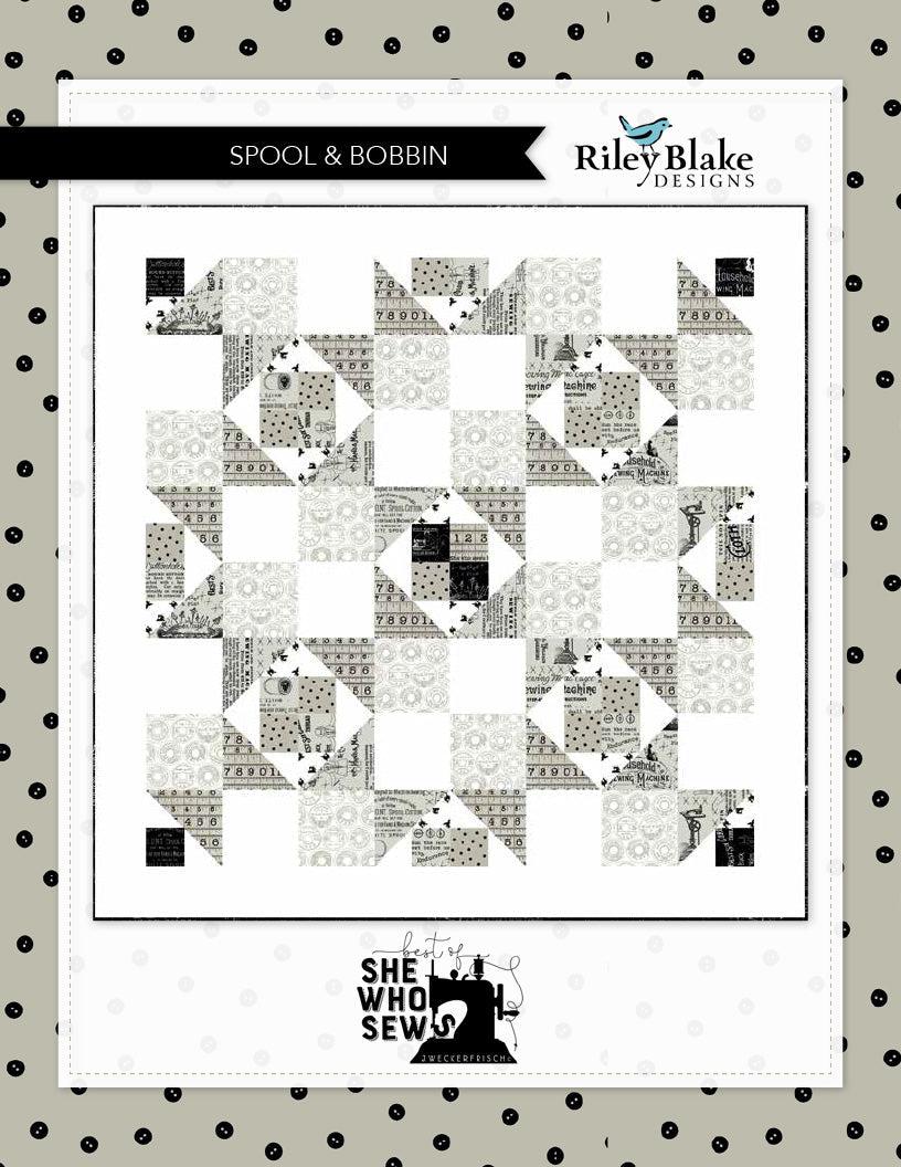 Best of She Who Sews Patchwork Quilt Pattern - Free Digital Download-Riley Blake Fabrics-My Favorite Quilt Store