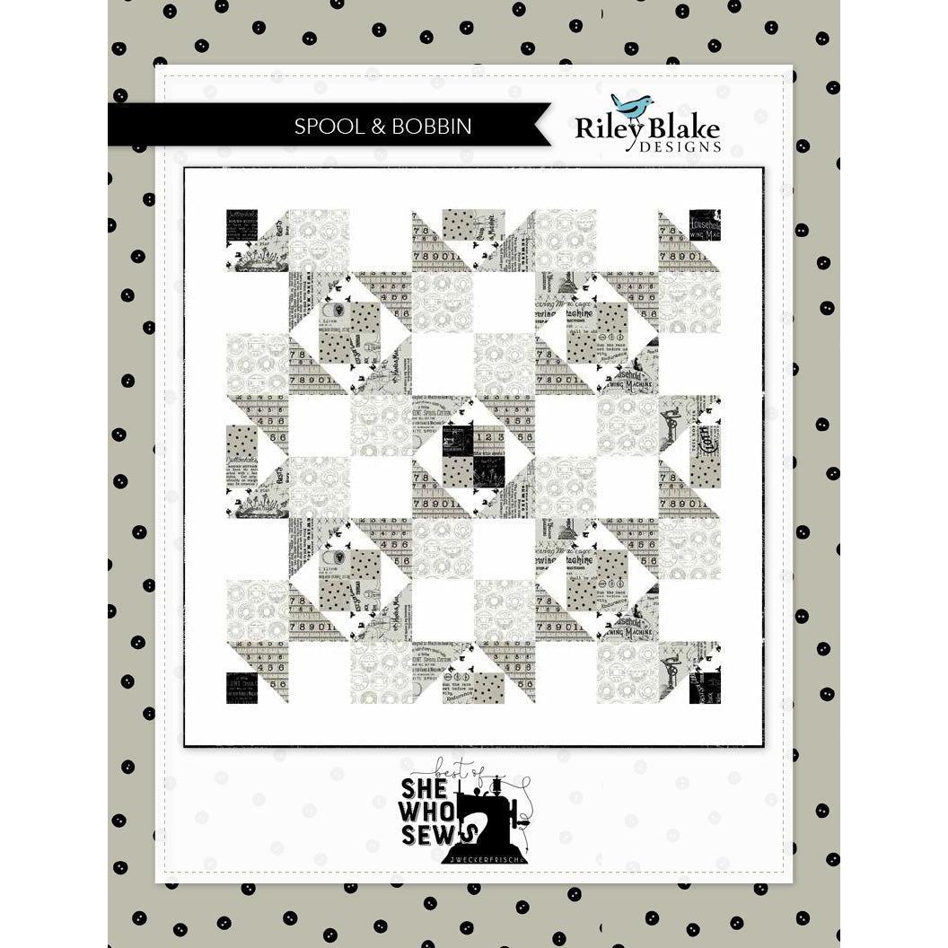 Best of She Who Sews Patchwork Quilt Pattern - Free Digital Download-Riley Blake Fabrics-My Favorite Quilt Store