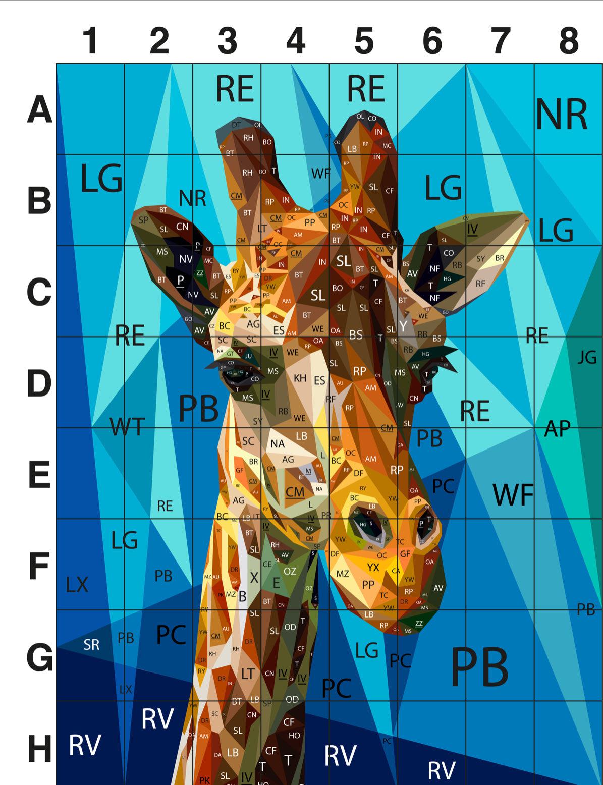 Big G the Giraffe Pattern-Legit Kits-My Favorite Quilt Store