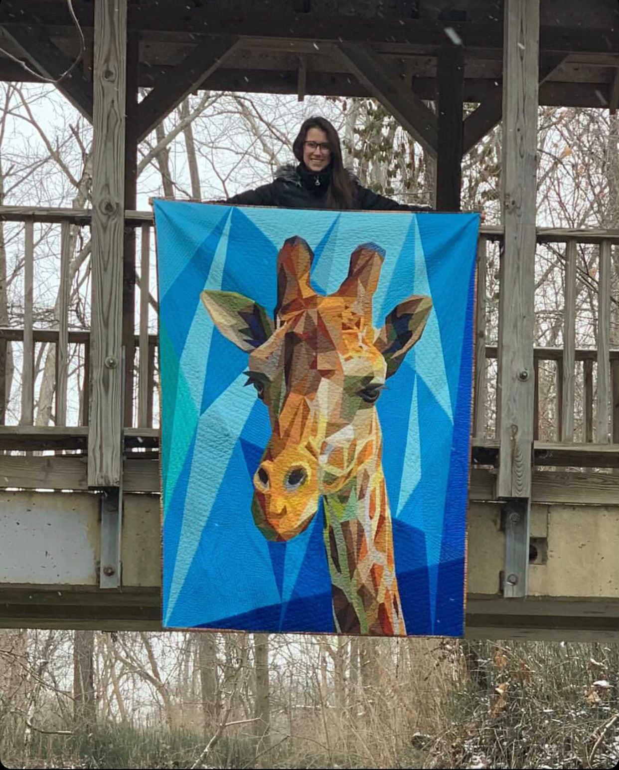 Big G the Giraffe Quilt Kit-Legit Kits-My Favorite Quilt Store