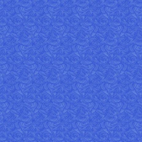 BioGeo-3 Blue Hydrangea Swirl Fabric