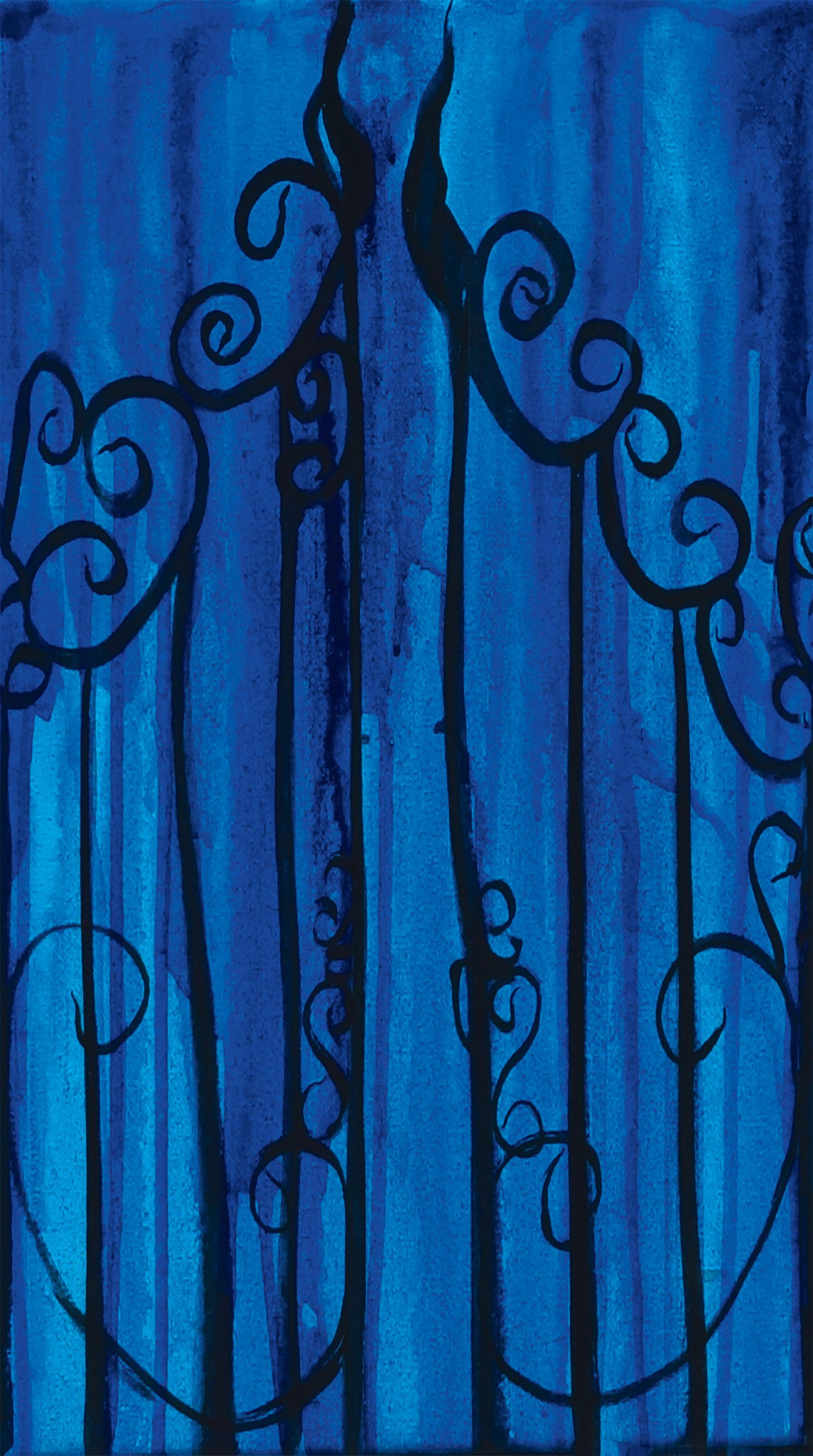 Bittersweet Blue Gates of Fabric-Northcott Fabrics-My Favorite Quilt Store