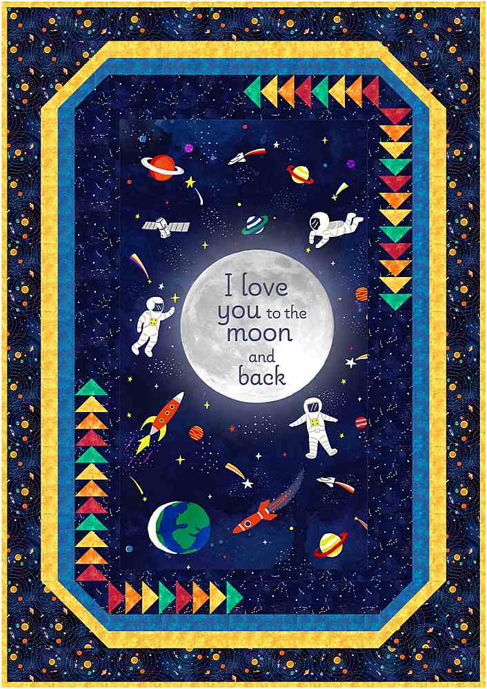 Blast Off Pattern - Free Pattern Download-Timeless Treasures-My Favorite Quilt Store