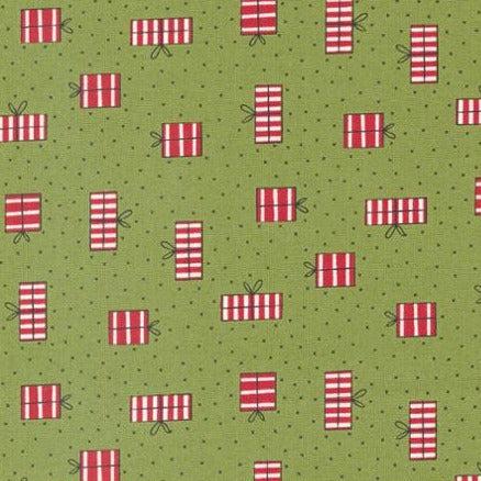 Blizzard Pine Wrapped Up Christmas Presents Fabric